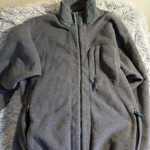 Patagonia Chinchilla Men's Charcoal Gray Fleece Jacket